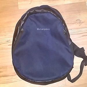 Sherpani Navy and Black Padded Multi Pocket Back Pack